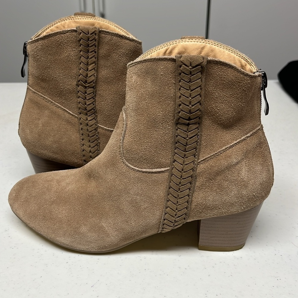 Tan Suede Boots